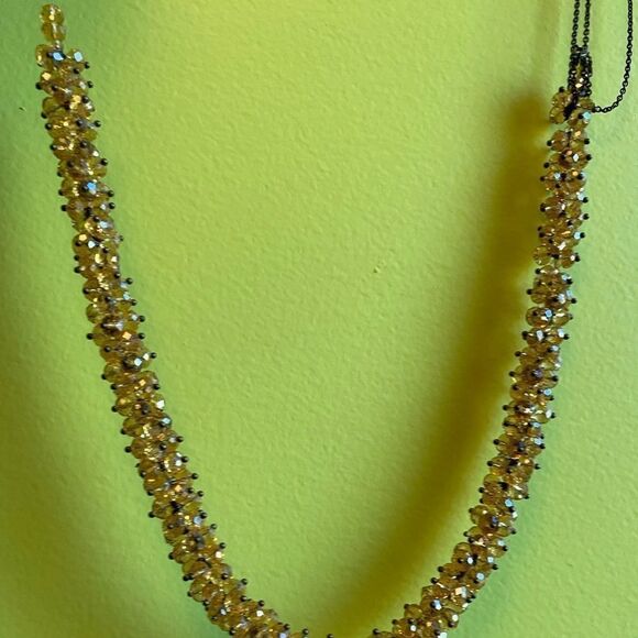 NWOT CLUB MONACO crystal necklace - Picture 6 of 9